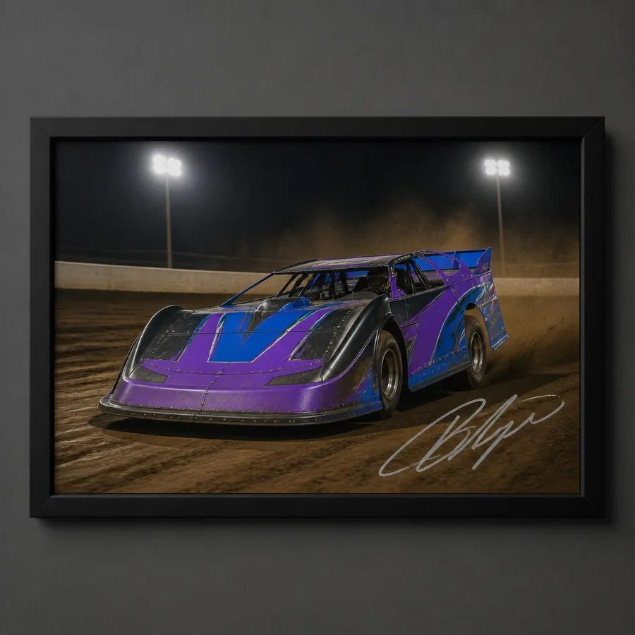 Signed Driver Print